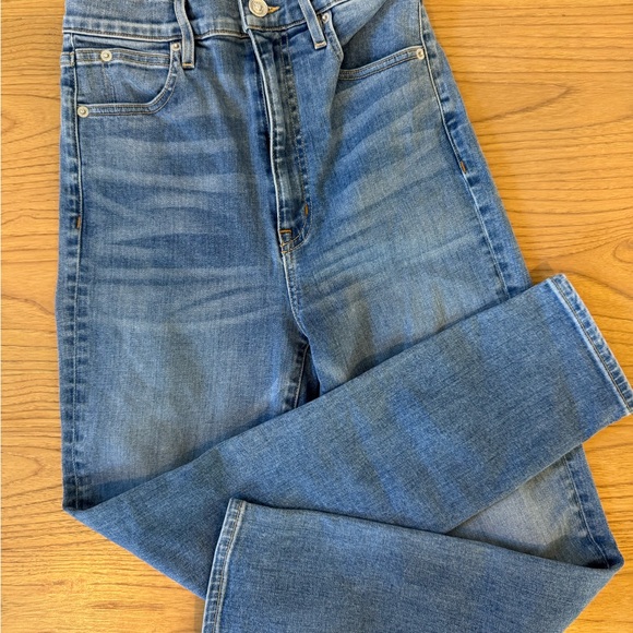 SLVRLAKE Light Blue Straight Leg Jeans - Picture 1 of 3